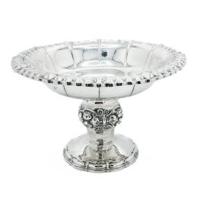 Art Nouveau Solid Silver Centerpiece Cup 