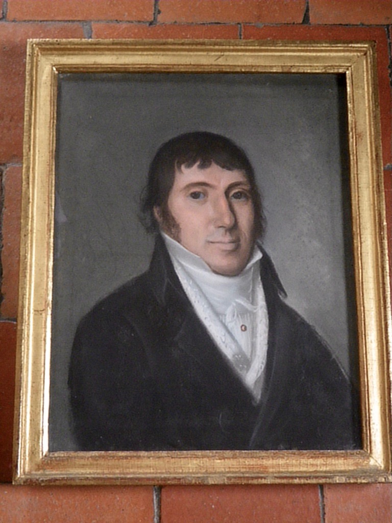 Pastel Framed Portrait Of A Man Circa 1800-photo-2