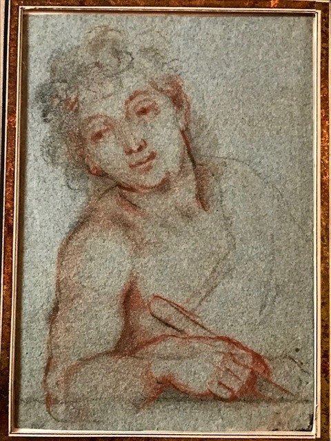 Preparatory Drawing By Charles De La Fosse-photo-2