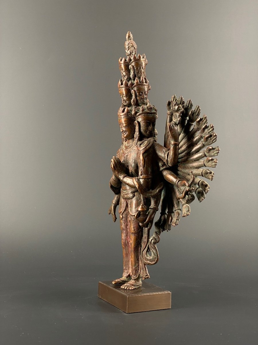 Proantic: Avalokiteshvara, Nepal, 19th