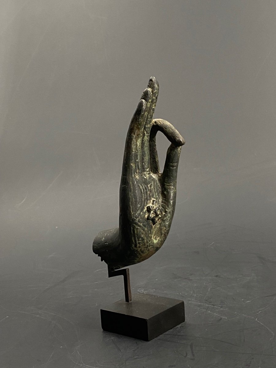 Buddha's Hand, Bronze, Thailand, 16/17th Century