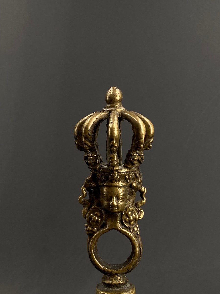 Tibetan Bell, 19th Century-photo-2