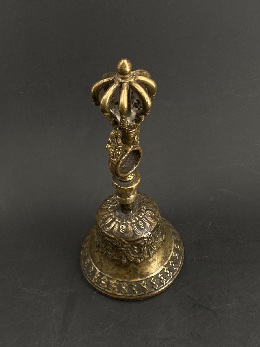 Tibetan Bell, 19th Century-photo-1