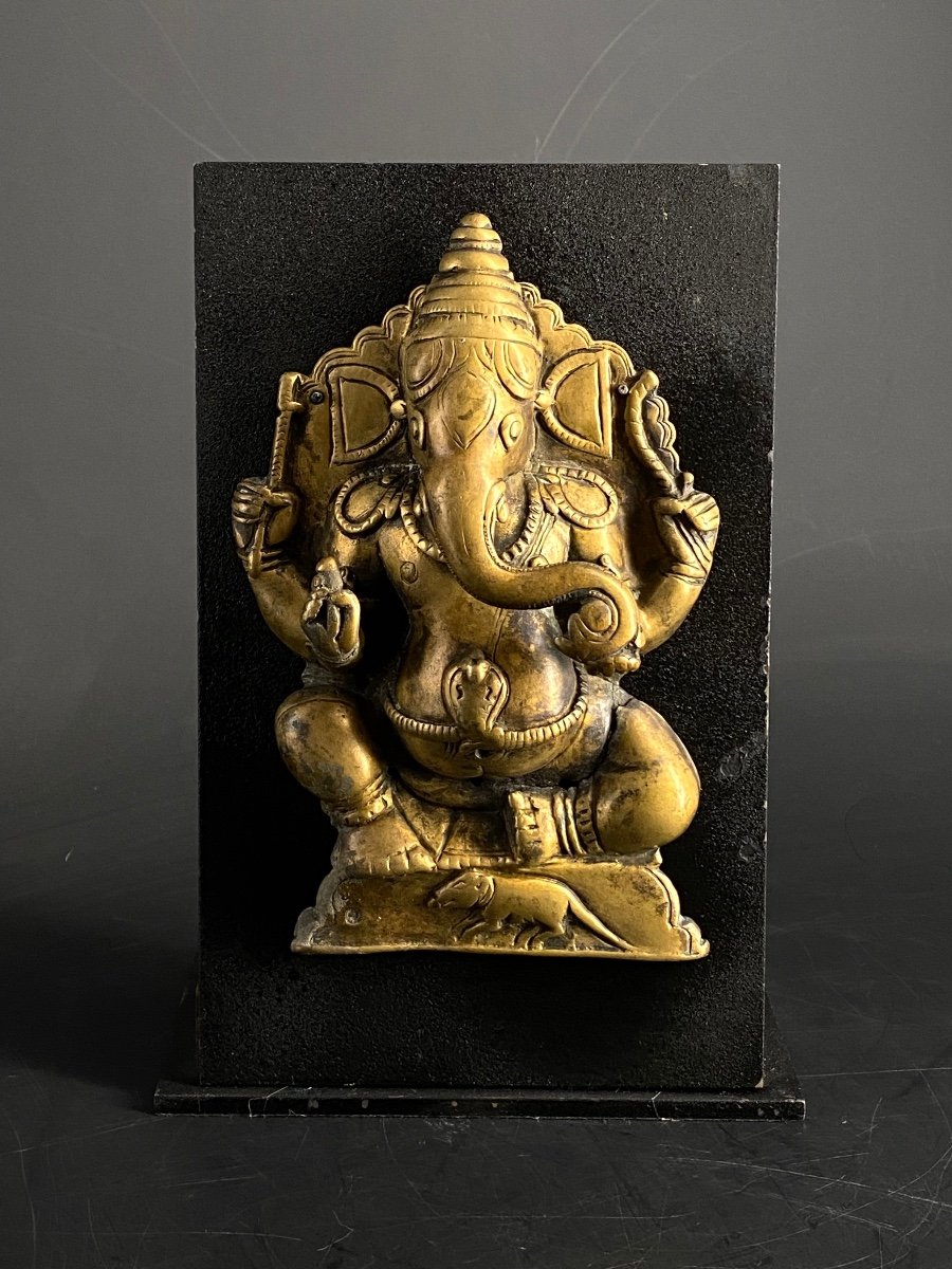 Ganesh In Bronze, India, 18th Century-photo-2