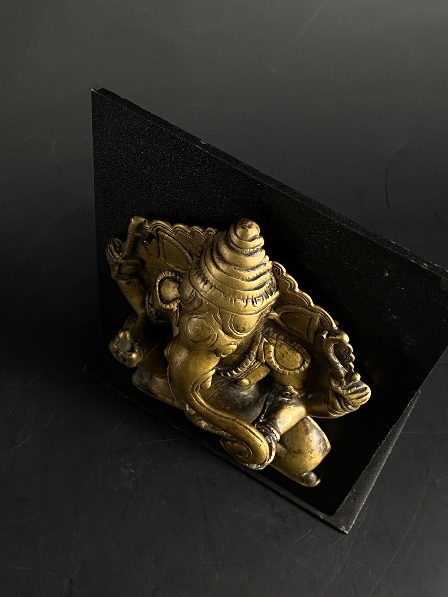 Ganesh In Bronze, India, 18th Century-photo-2