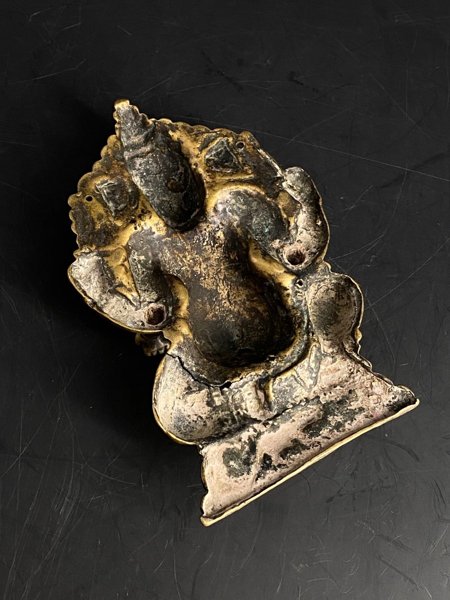 Ganesh In Bronze, India, 18th Century-photo-4