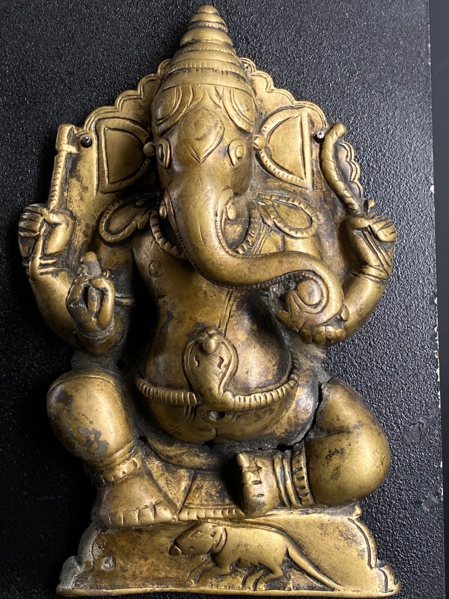 Ganesh In Bronze, India, 18th Century