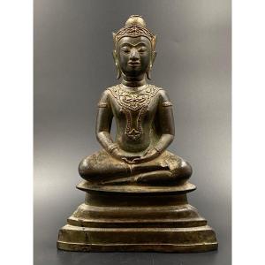 Bouddha, bronze, Siam, XVII-XVIII ème
