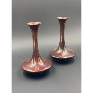 Pair Of Vases, Japan