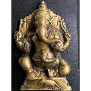 Ganesh en bronze, Inde, XVIII ème