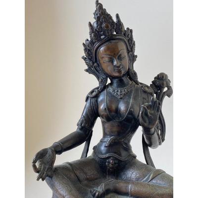 Tara, bronze, Népal