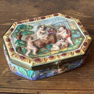 Capo Di Monti Porcelain Box