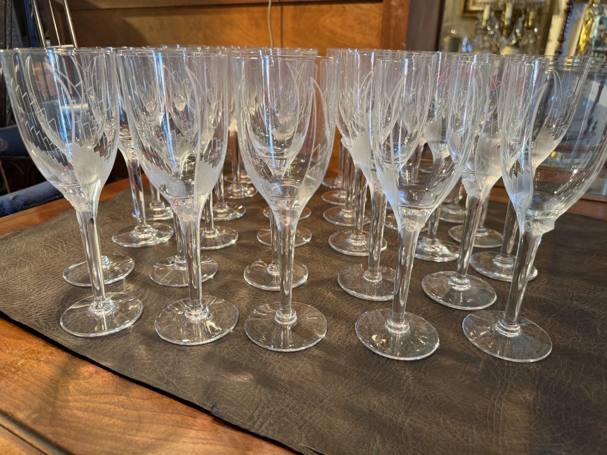 Lalique  24 Flûtes à Champagne -photo-3