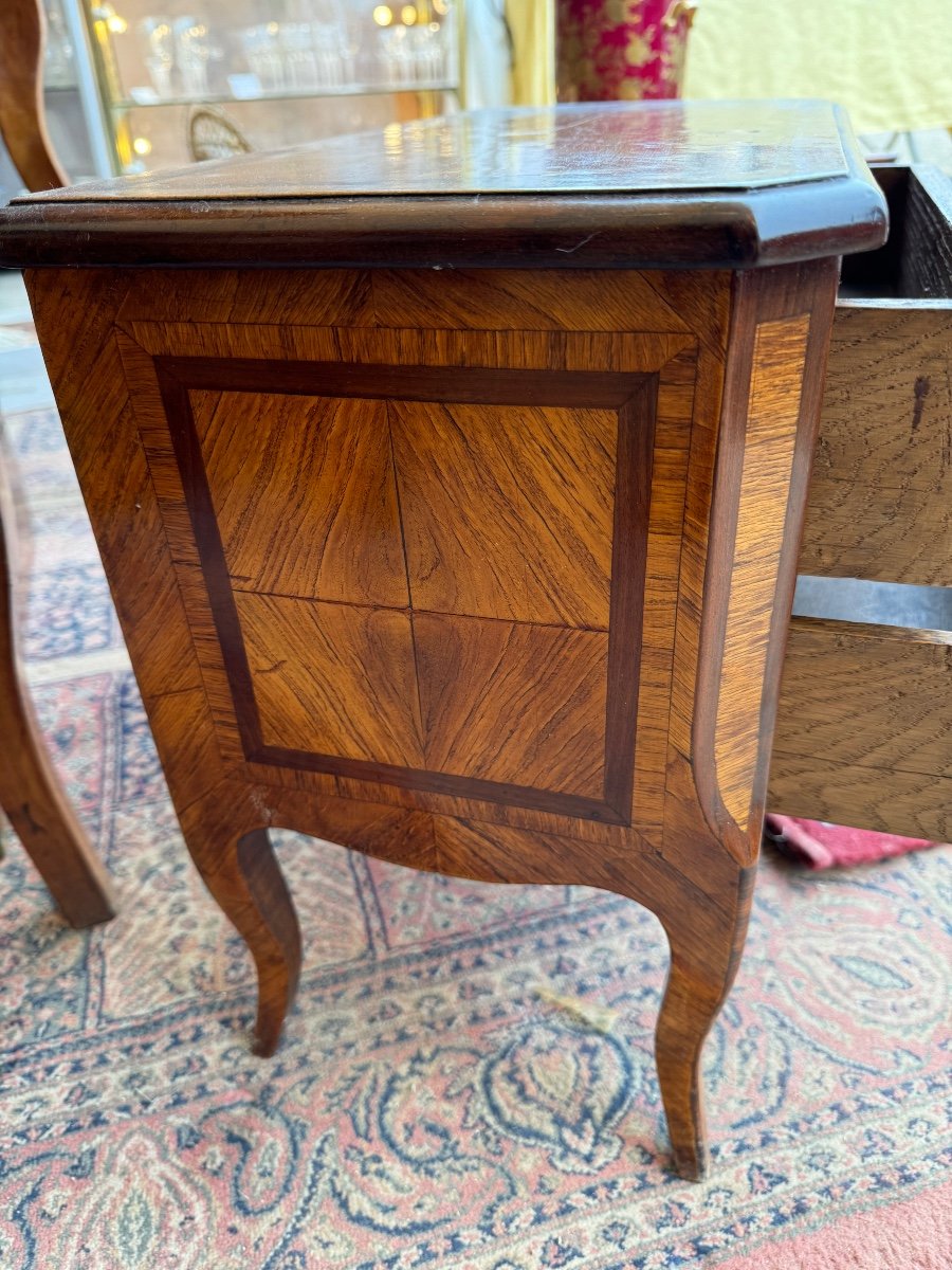 Marquetry Master's Chest Of Drawers -photo-4