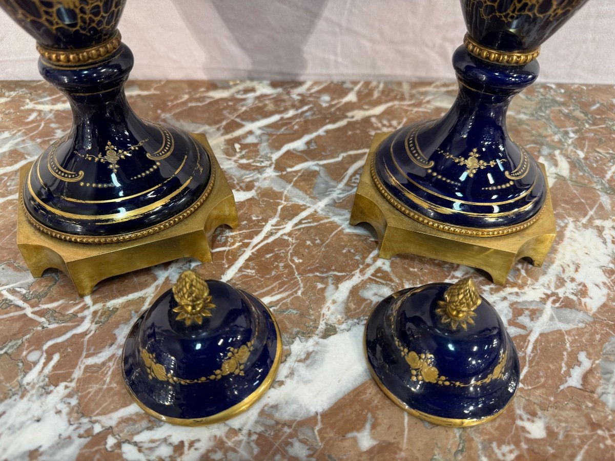 Pair Of Sevres Vases -photo-2