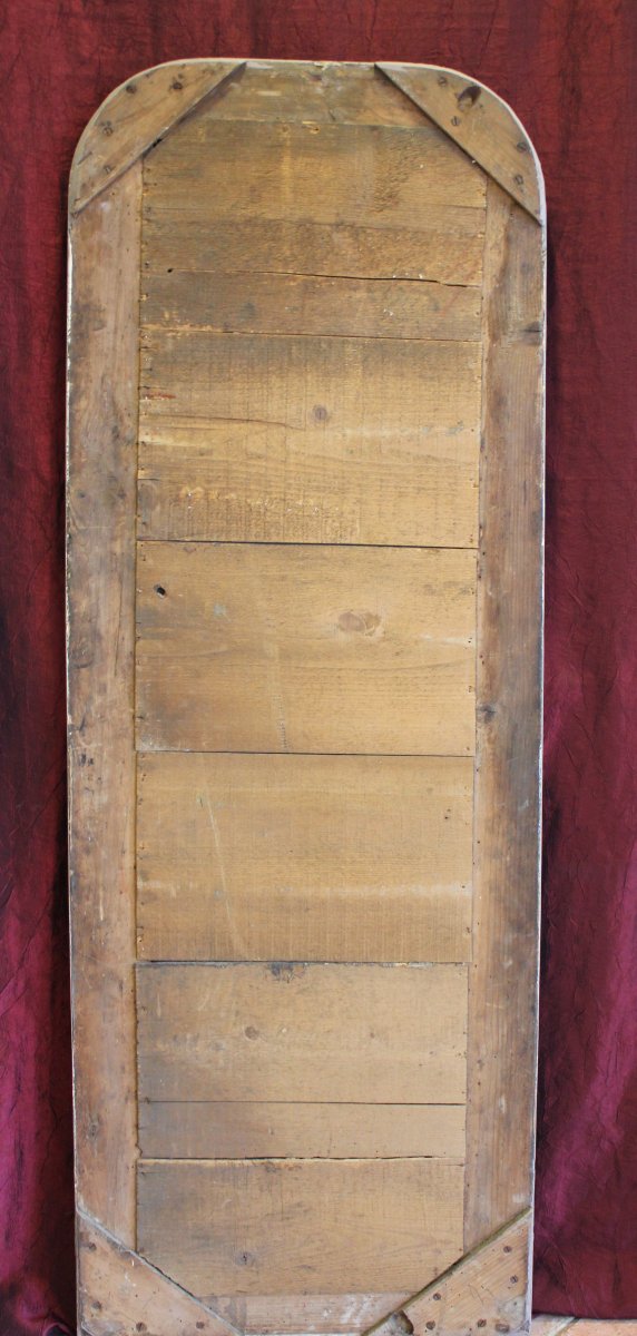 51 X 140 Cm Narrow Mirror, Louis Philippe Perlé d'Entre Deux-photo-8