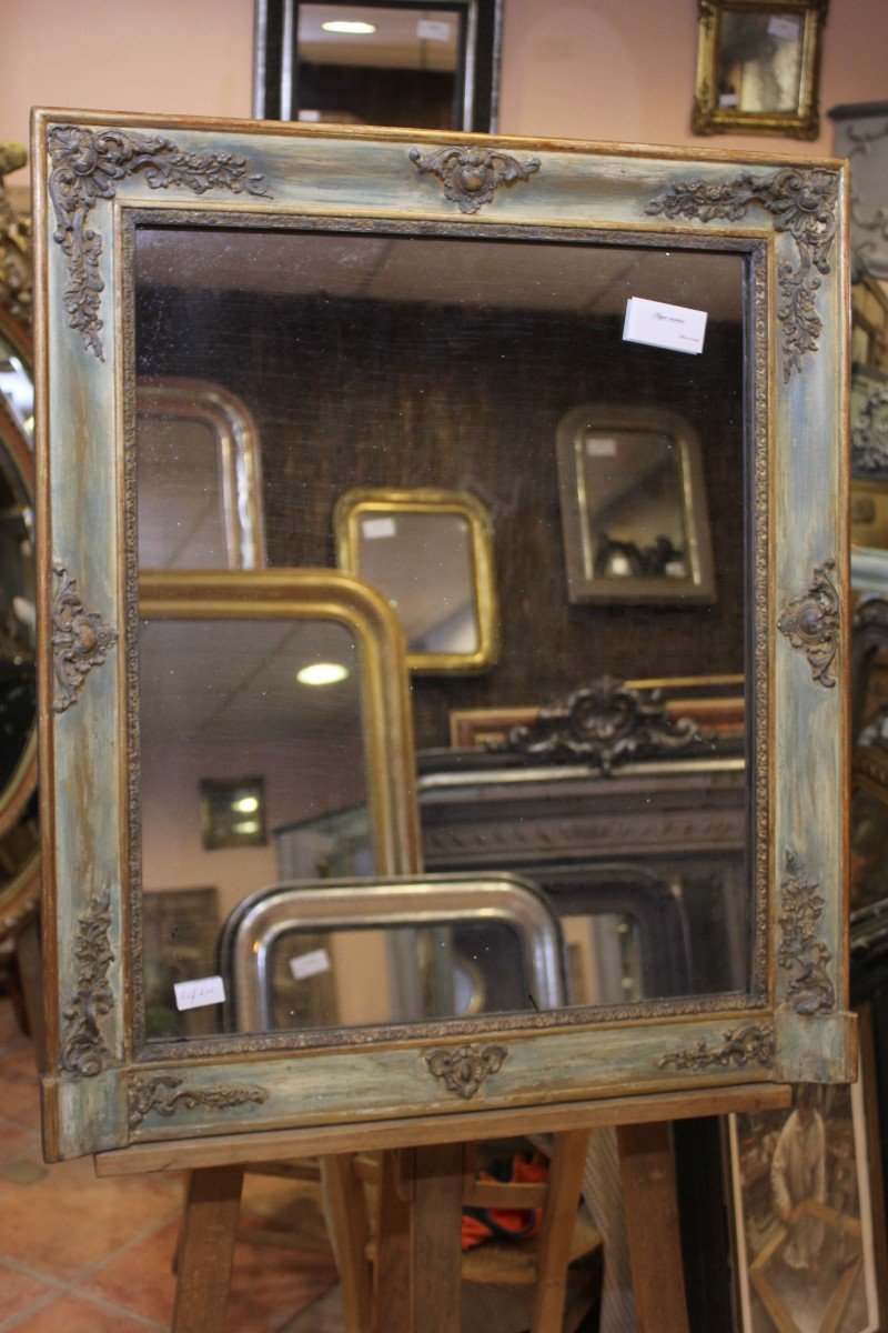 Old Patina And Mercury Mirror 70 X 82-photo-1