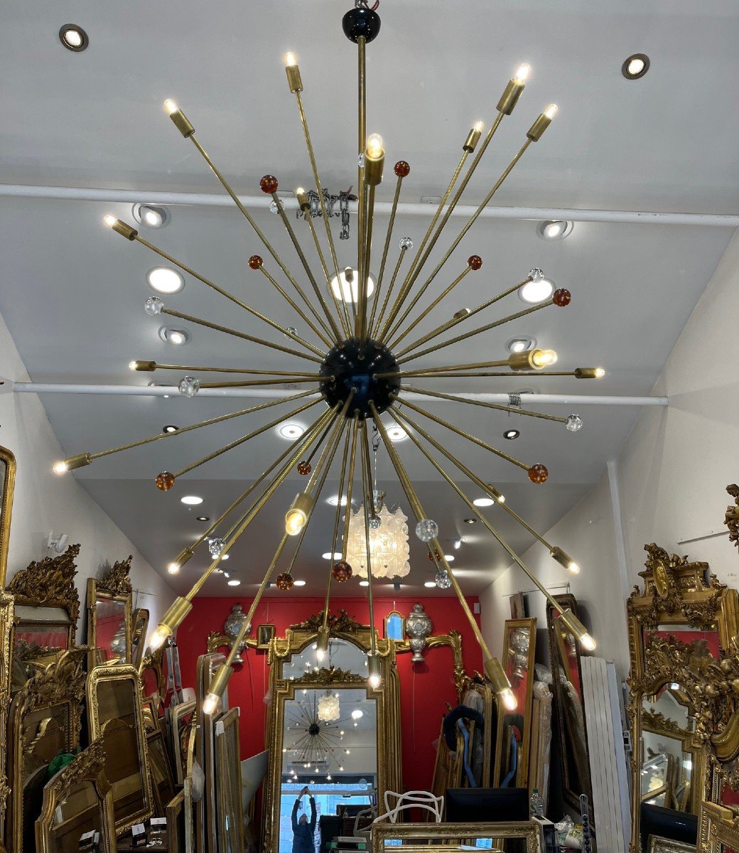 Murano Sputnik Chandelier 180*150cm 24 Lights 