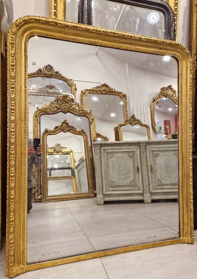 Miroir Napoleon III Au Mercure    129*148cm-photo-6
