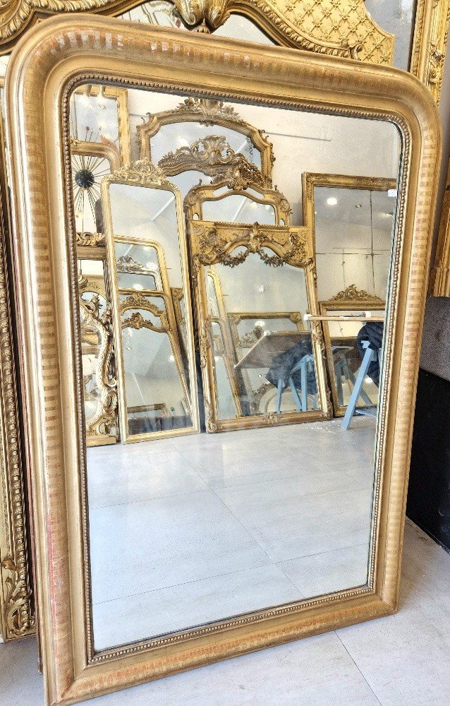 Miroir Louis Philippe Doré  99*145cm