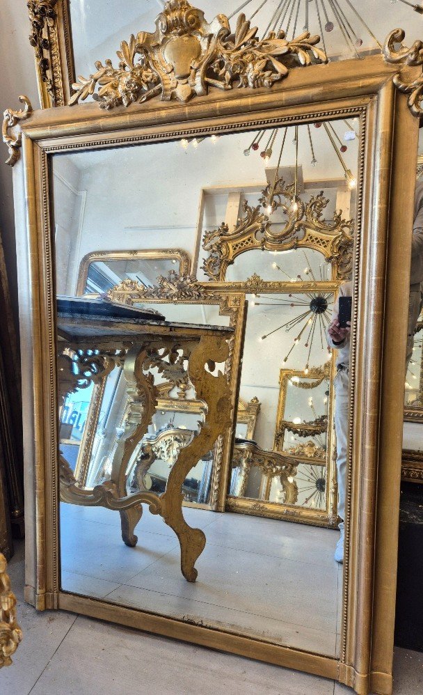 Louis Philippe Rectangular Mirror 110 * 165 Cm-photo-1