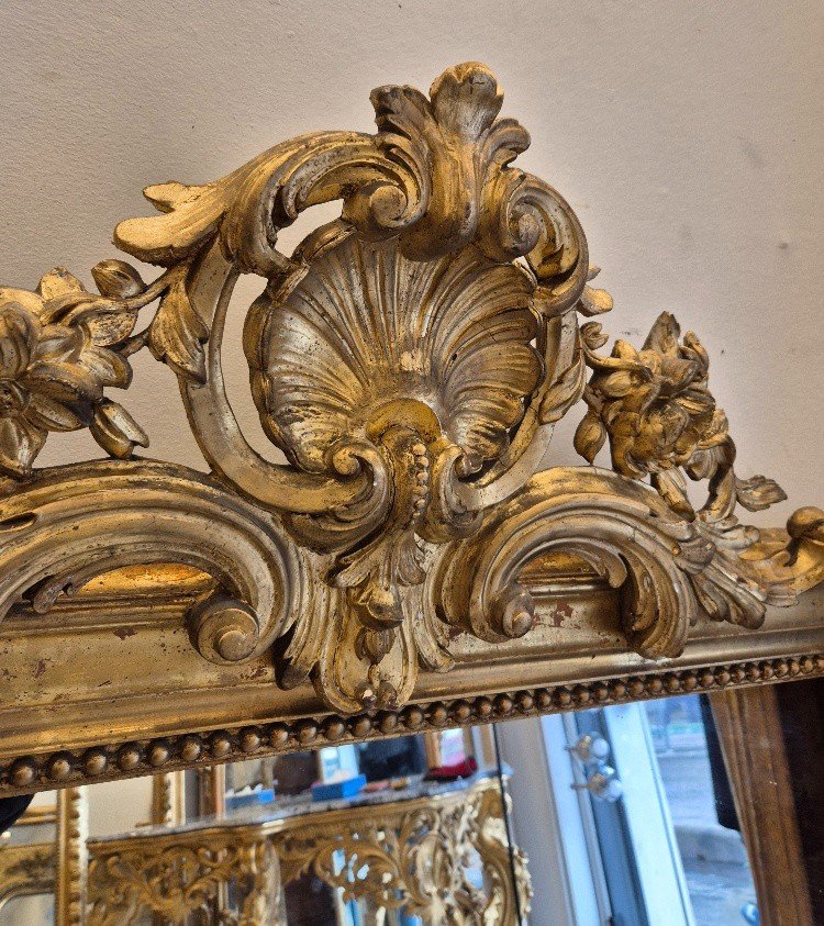 Louis Philippe Mirror Gold Leaves 125*170cm-photo-1