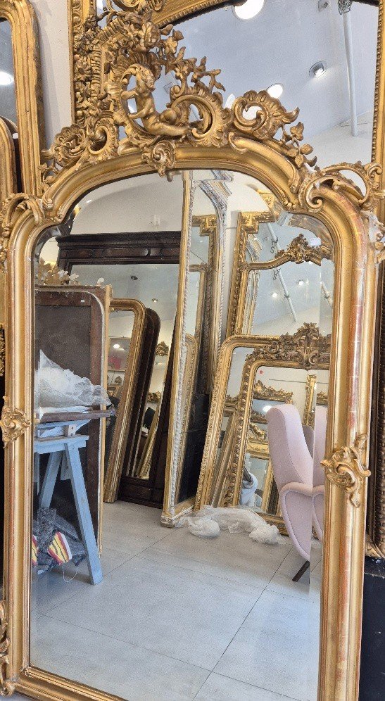 Louis XV Mirror 115*185cm-photo-3