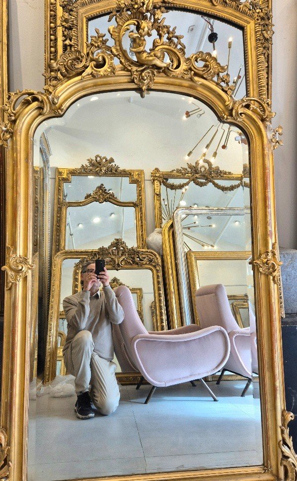 Louis XV Mirror 115*185cm-photo-1