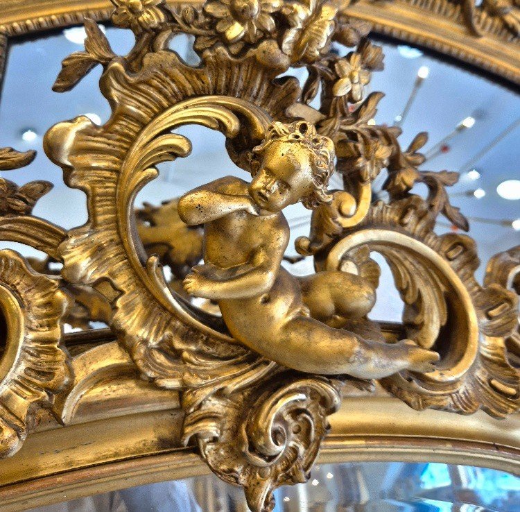 Louis XV Mirror 115*185cm-photo-6