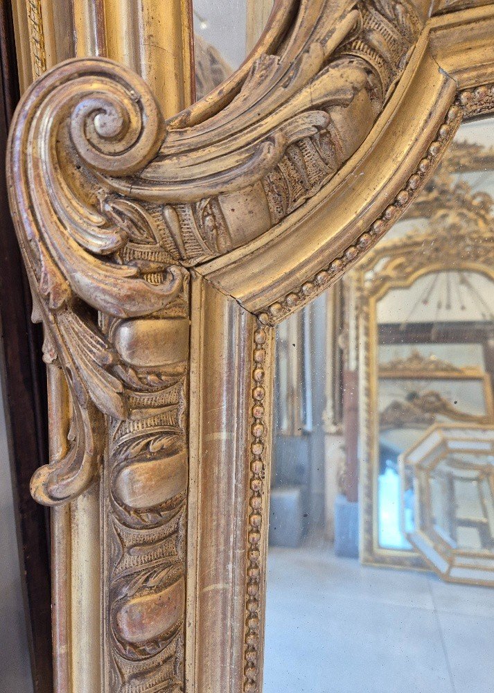 Miroir ancien Napoléon III  110*157cm-photo-2