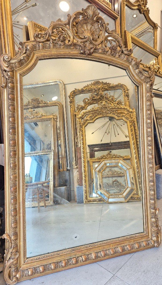 Miroir ancien Napoléon III  110*157cm-photo-1