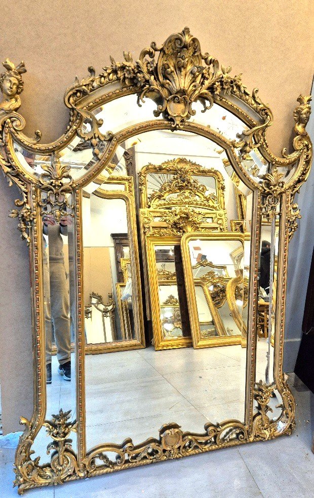 Louis XV Regency Mirror 120*160cm-photo-1