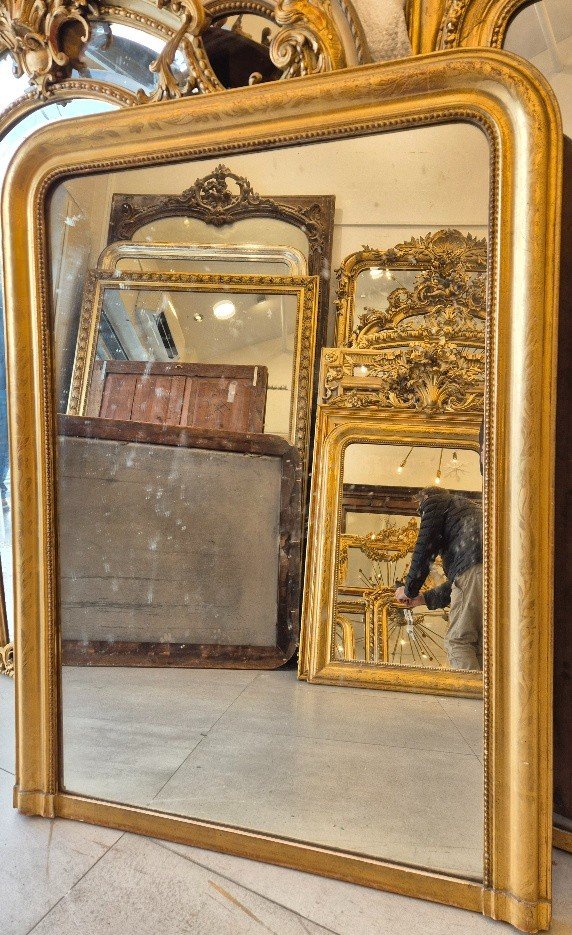 Louis Philippe Gold Mirror 96*128cm-photo-4