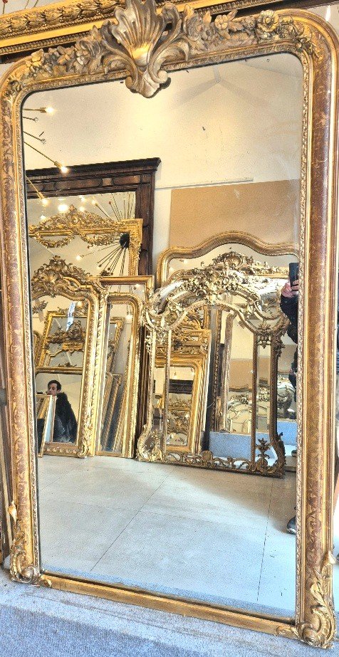 Grande Glace Louis Philippe miroir mercure100*172cm