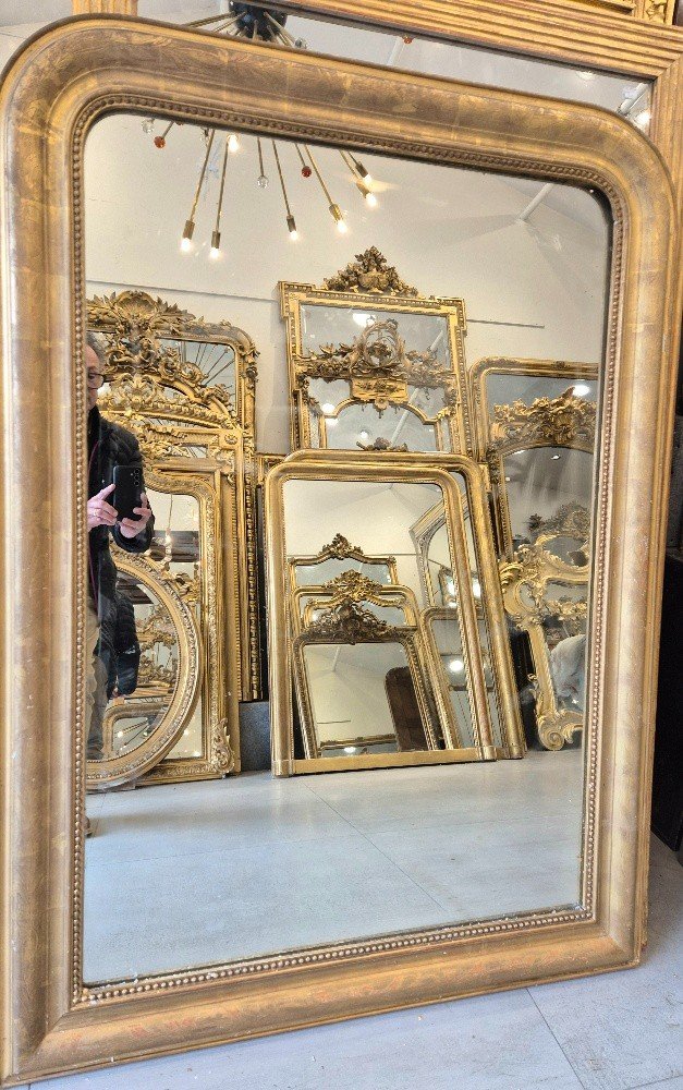 Louis Philippe Gold Mirror 102*140cm-photo-4