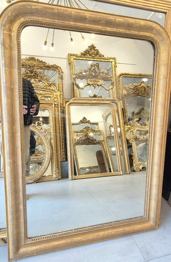 Louis Philippe Gold Mirror 102*140cm-photo-3