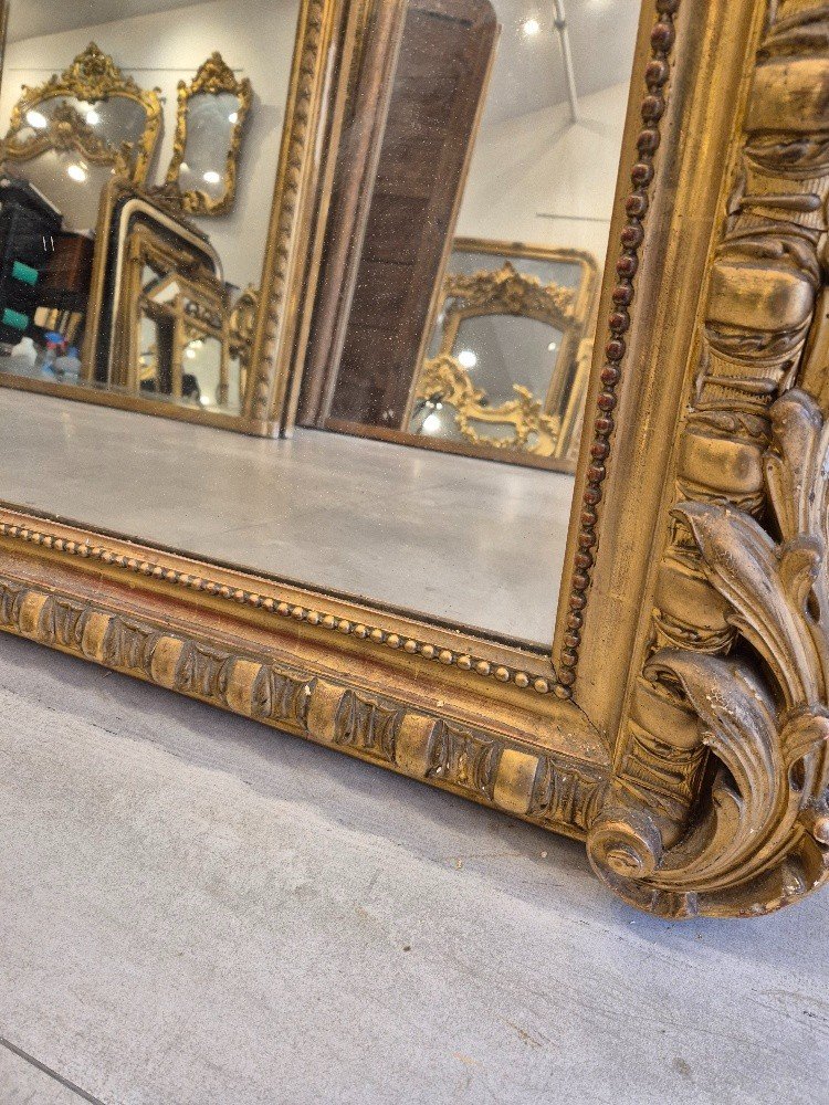 Napoleon III Gilded Mirror 104*168cm-photo-2