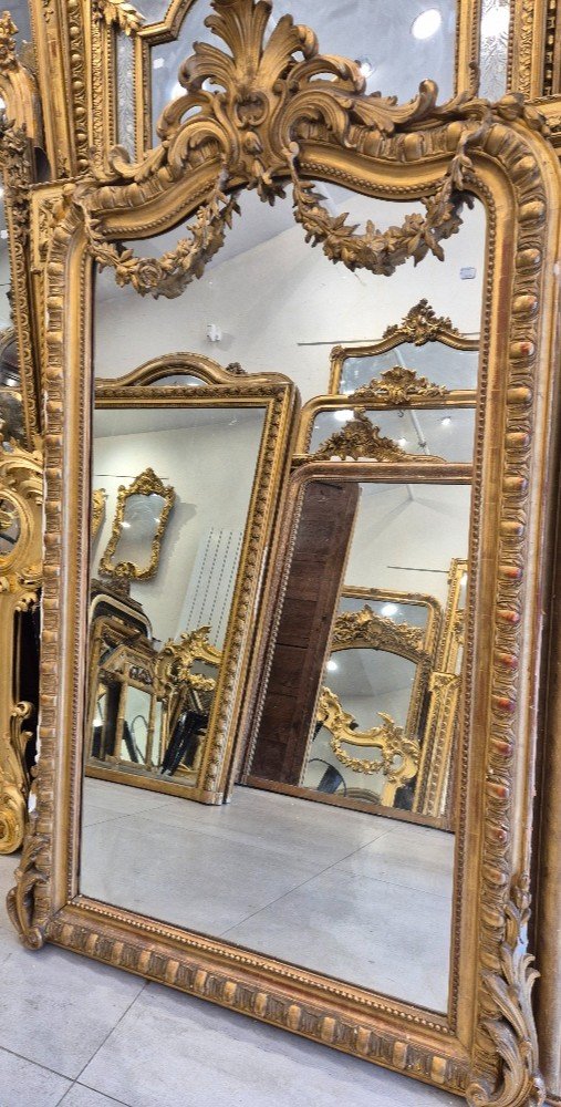 Napoleon III Gilded Mirror 104*168cm