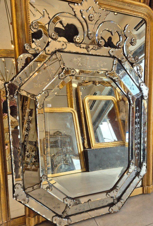 Venice Mirror Napoleon III 95-140cm