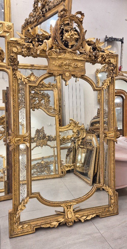 Miroir Napoléon III  98*178cm-photo-1