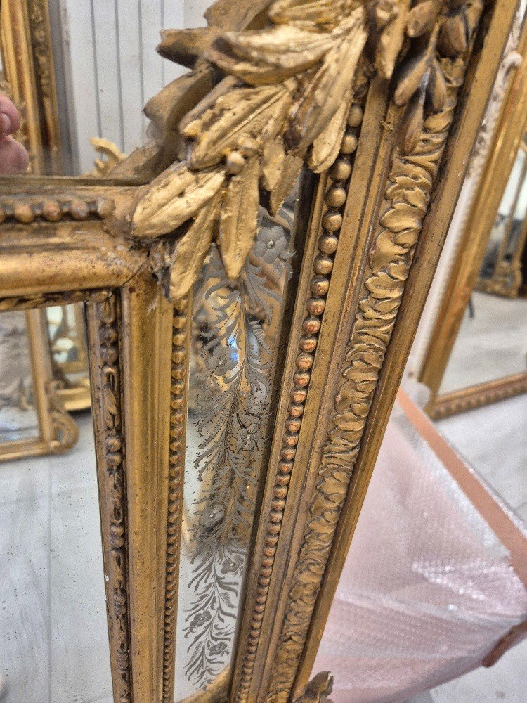 Miroir Napoléon III  98*178cm-photo-2