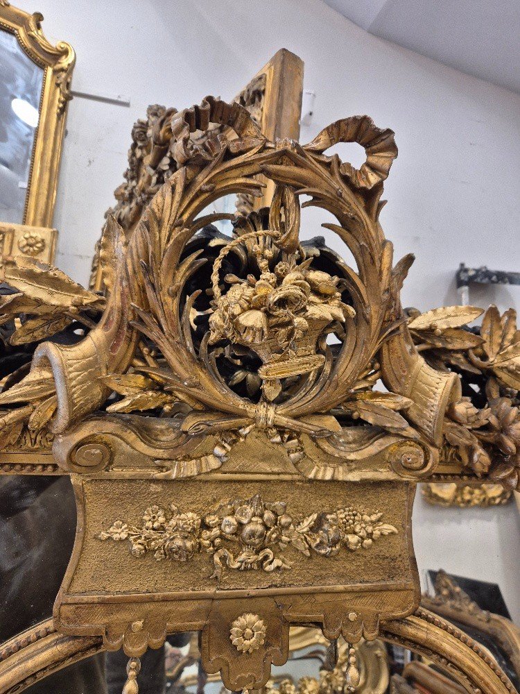 Miroir Napoléon III  98*178cm-photo-6