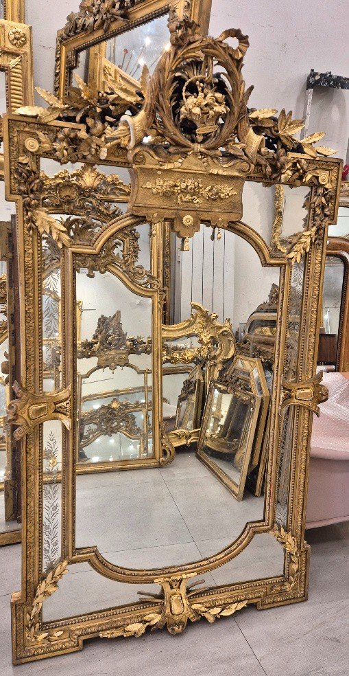 Miroir Napoléon III  98*178cm-photo-7