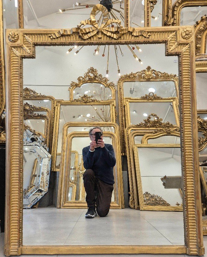 Miroir Louis XVI  120*150cm-photo-3