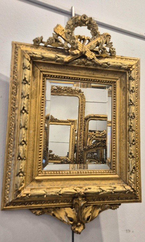 Napoleon III Mirror 34*50cm-photo-3