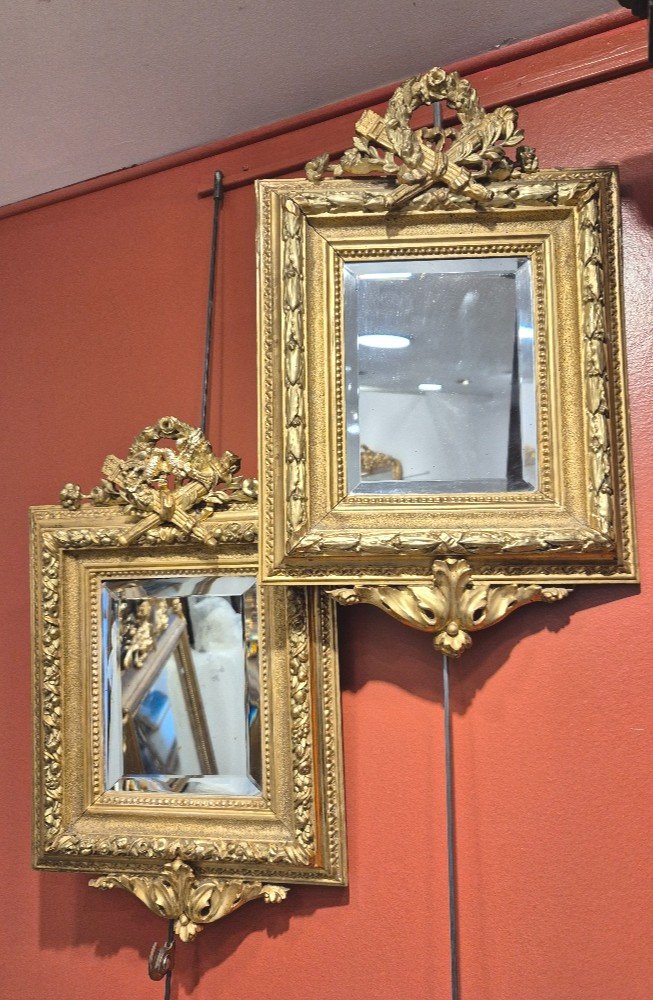 Napoleon III Mirror 34*50cm-photo-7