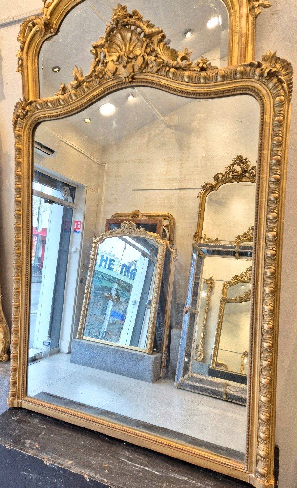 Miroir Doré Napoléon III  120*170cm-photo-1