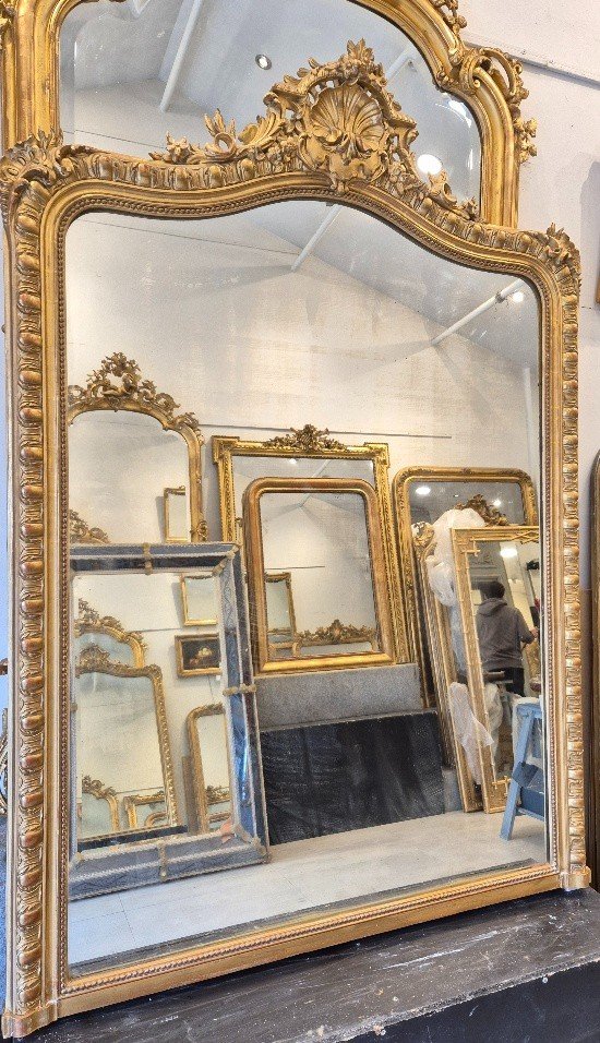 Miroir Doré Napoléon III  120*170cm-photo-3