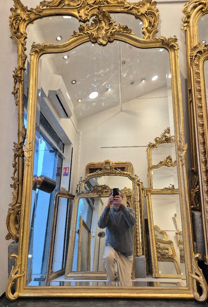 Grand Miroir Louis XV  120*195cm-photo-2