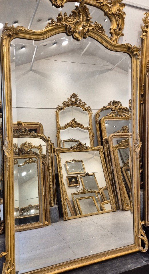 Large Louis XV Mirror 120*195cm-photo-5